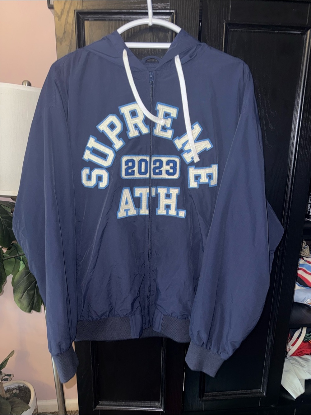 Supreme Hooded Zip-up Jacket- Size Large